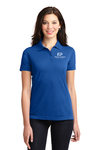Front Porch Port Authority® Ladies 5-in-1 Performance Pique Polo ...