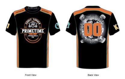 Turner Racing Shirt Black/Orange