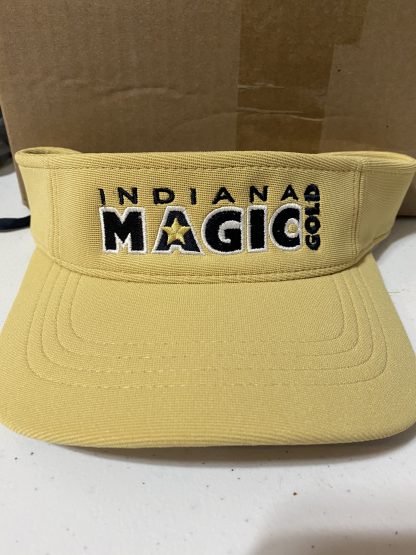 Indiana Magic Gold Vegas Gold Visor
