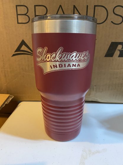 Shockwaves 30oz tumbler