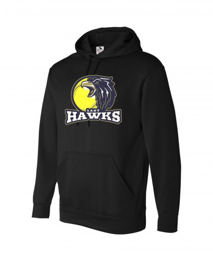 Lady Hawks Performance Sweatshirt Ball Logo - Image 4