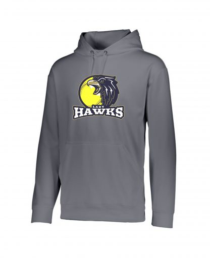 Lady Hawks Performance Sweatshirt Ball Logo