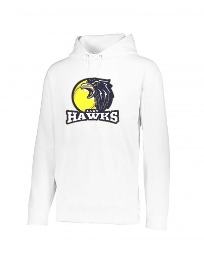 Lady Hawks Performance Sweatshirt Ball Logo - Image 3