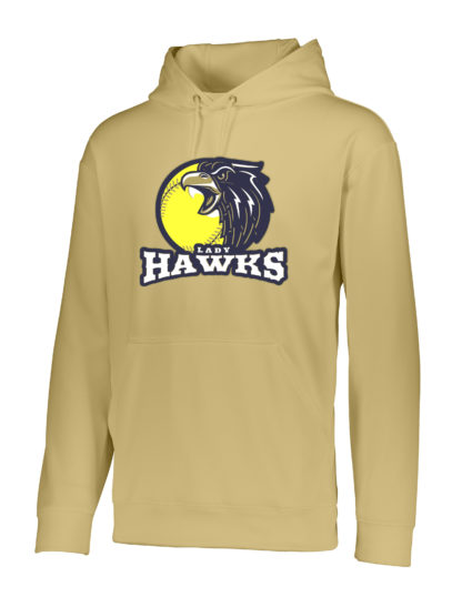 Lady Hawks Performance Sweatshirt Ball Logo - Image 5