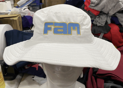 FAM Bucket Hat White