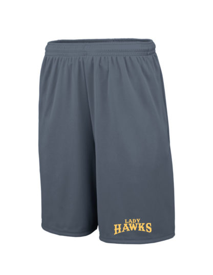 Lady Hawks Training Shorts with Pockets - Image 2