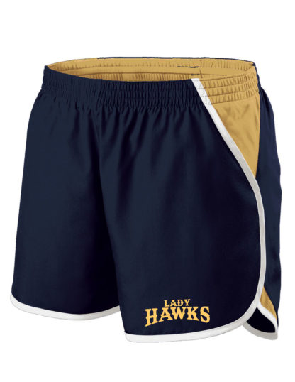 Lady Hawks Ladies Track Shorts