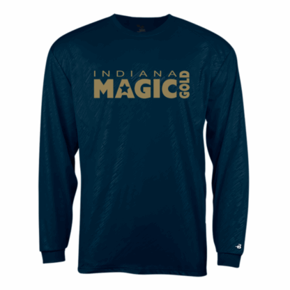 IMG Youth Navy Embossed Long Sleeve