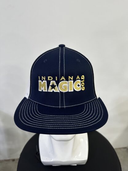 IMG Navy/White Flat Bill